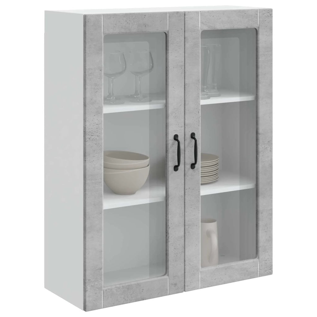 Mobile da cucina-Armadio da cucina Grigio cemento 80 x 31 x 100 cm 565585
