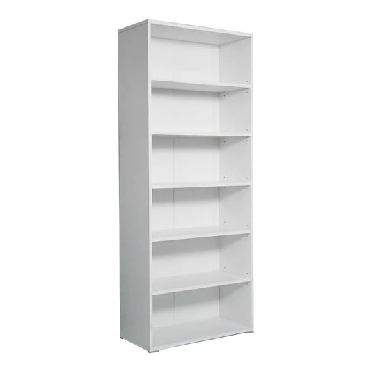 Libreria 6 Ripiani 72,3x34,1x177,1 cm in Truciolare Nobilitato Bianca
