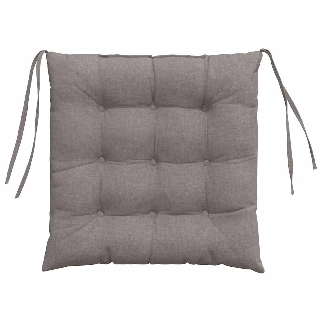 Cuscini per Seduta 4 pcs Talpa 40 x 40 x 6 cm Tessuto