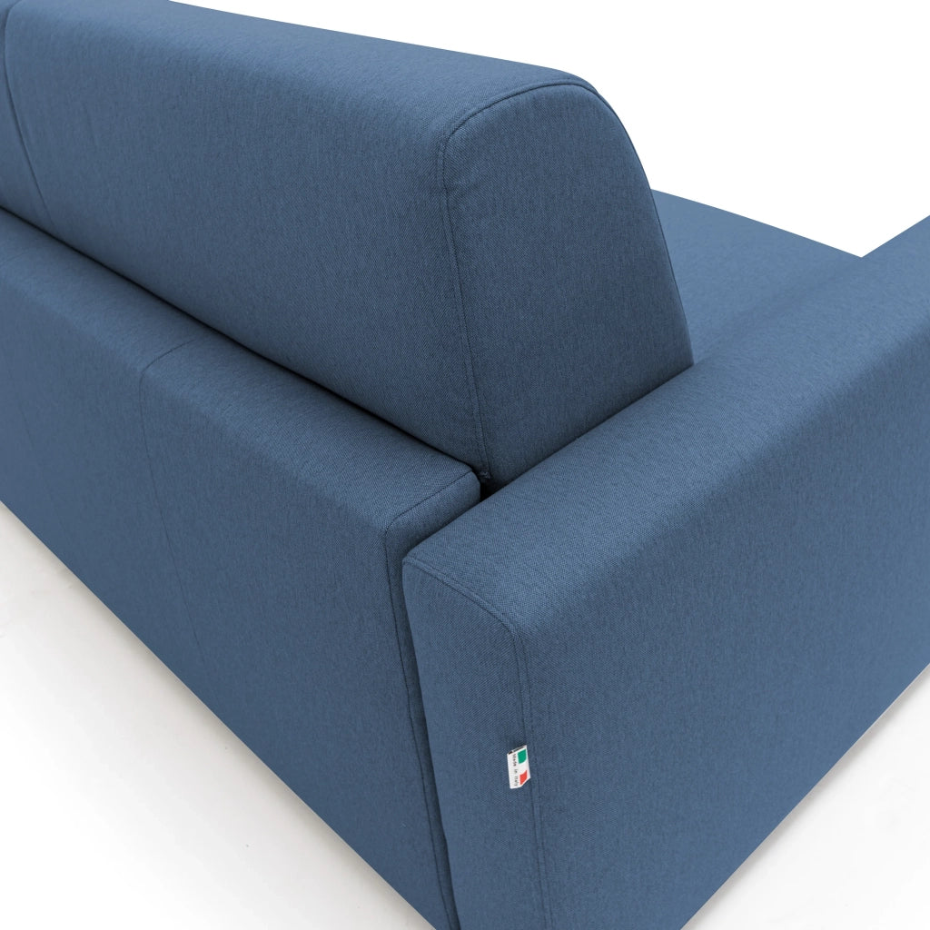 Kansas Divano letto matrimoniale H20 impermeabile 192 cm  blu