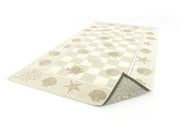 Tappeto Velour Antiscivolo Modello Marino By Suardi - 65x110 cm (set 2 tappeti) - Beige