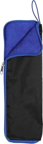 Tas per Paraplu umido 12 3/5"x4" - Copertura idrorepellente e reversibile - Portatile - Archiviazione e trasporto - Blu