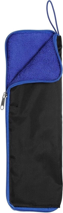 Tas per Paraplu umido 12 3/5"x4" - Copertura idrorepellente e reversibile - Portatile - Archiviazione e trasporto - Blu
