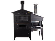 Supplemento tetto inox e griglia inox per barbecue Falò Rossofuoco - Tetto inox