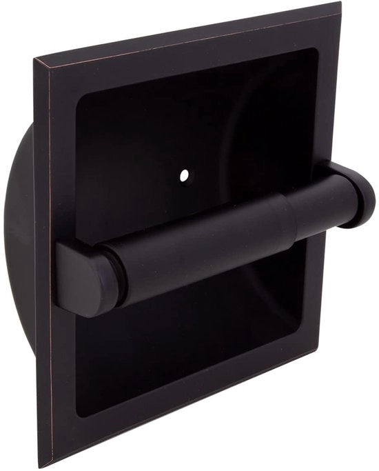 Accessorio da bagno, incastrabile, contenitore per le coppe, finitura a olie lavata in bronzo