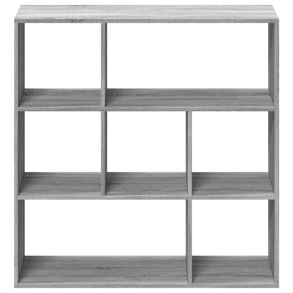 vidaXL Libreria Divisorio Grigio Sonoma 102x29x103,5 cm in Truciolato
