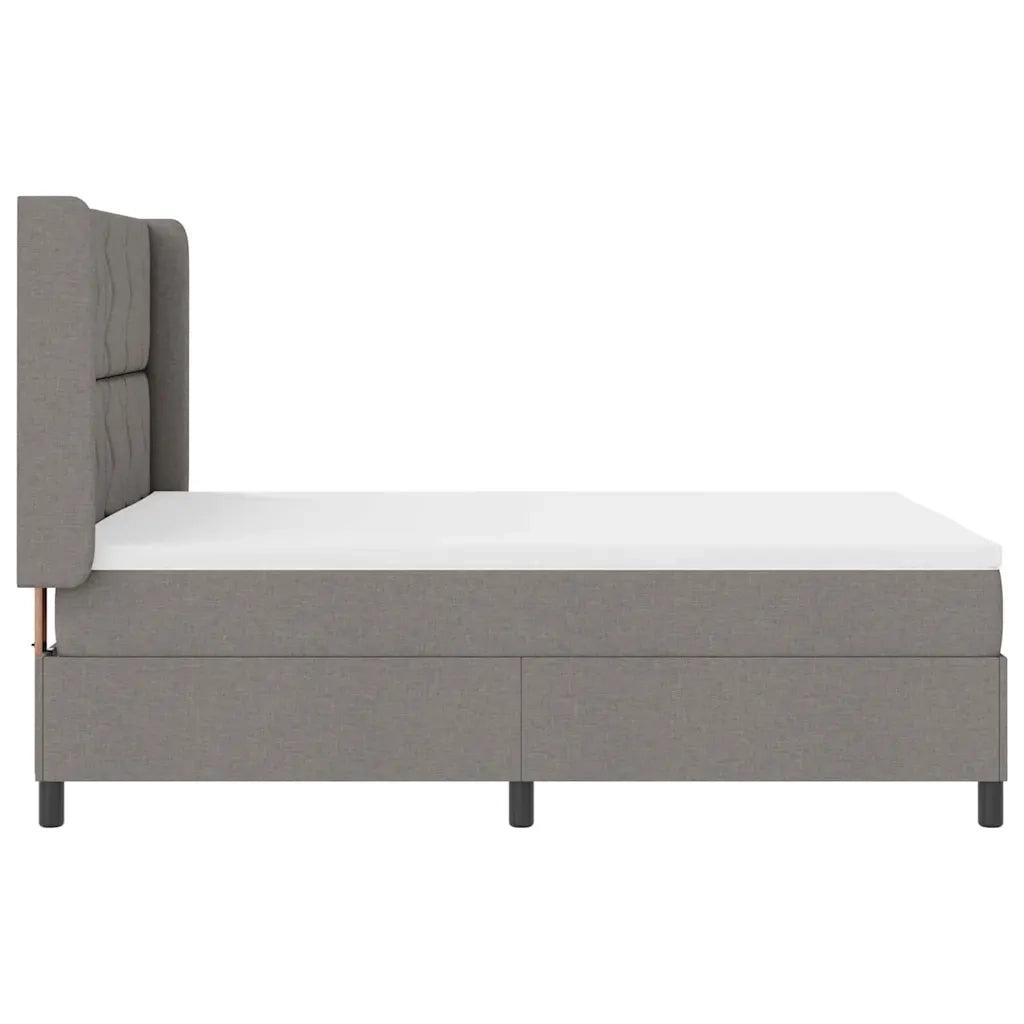 Letto a molle con materasso Talpa 140 x 190 cm Tessuto 3341704