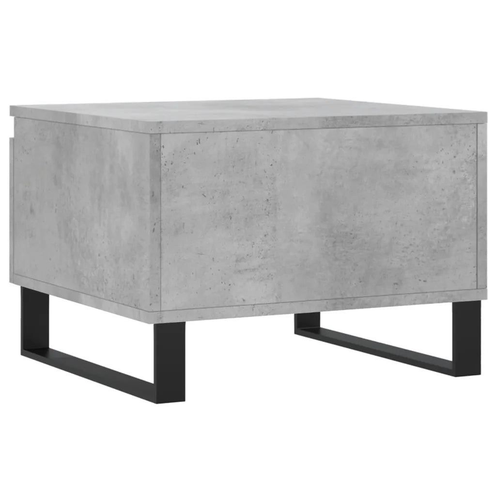 2 pz Tavolini salotto | Tavolino da caff¨¨ | Tavolino da Soggiorno Grigio Cemento 50x46x35 Legno Multistrato