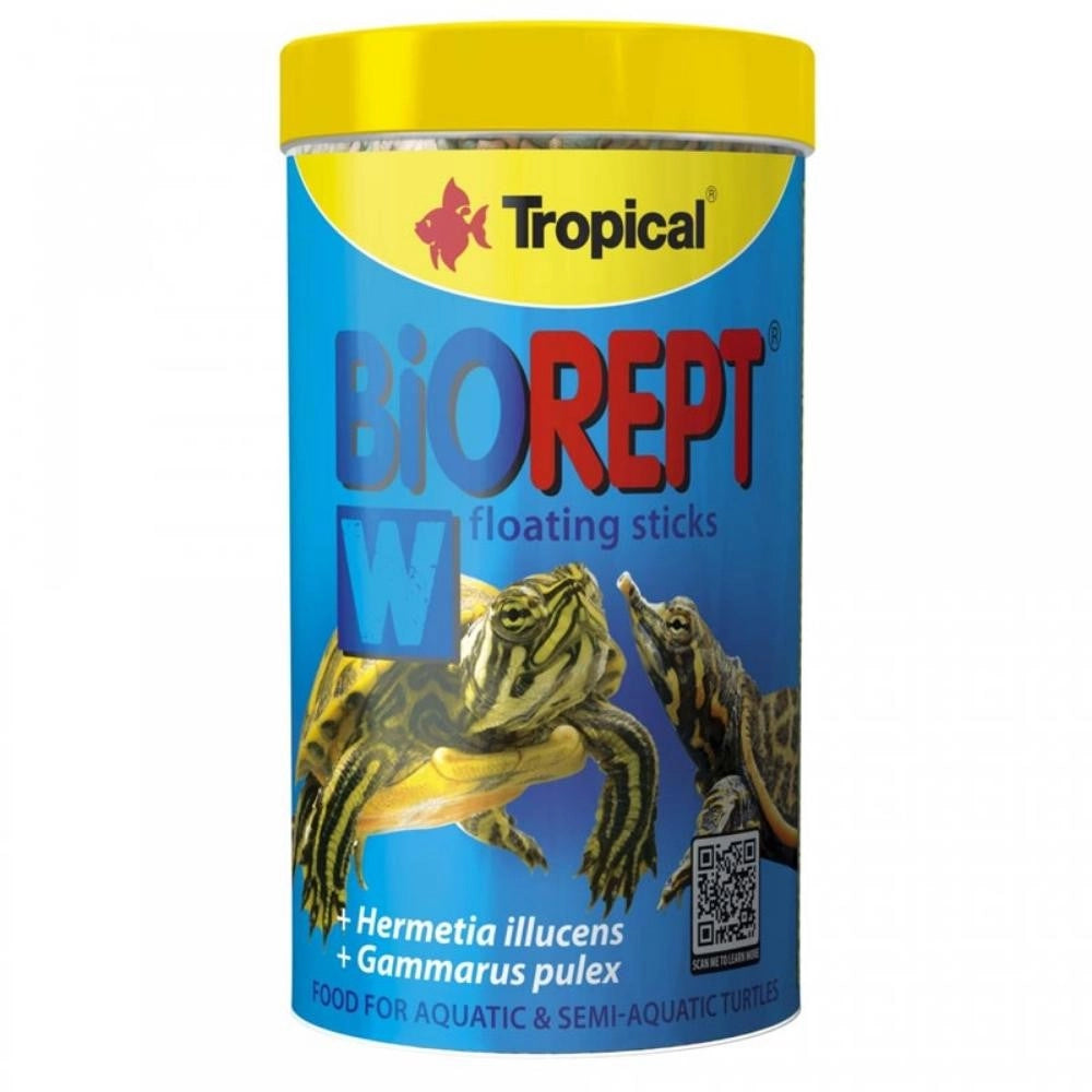 Tropical Biorept W - stick ricchi di ingredienti per tartarughe acquatiche Formato: 250 ml