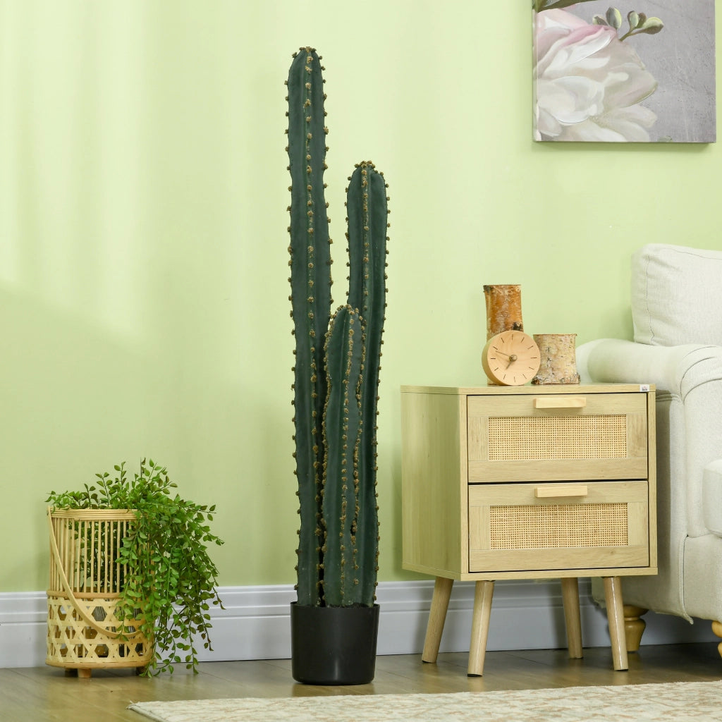 Pianta artificiale cactus grande realismo ¨C zephmum ¨C verde ?18x120 cm