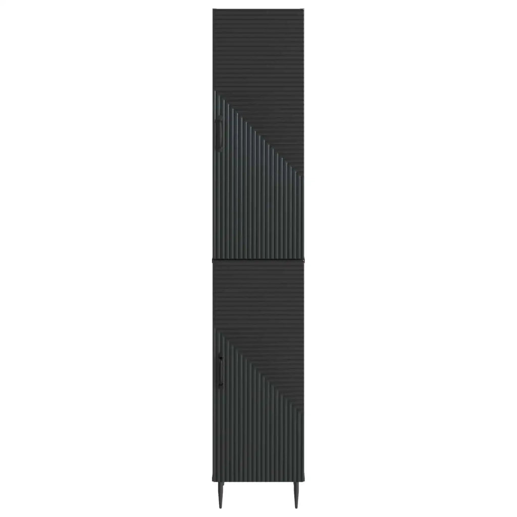Set di armadi 2 pcs Nero 33 x 34,5 x 89,5 cm