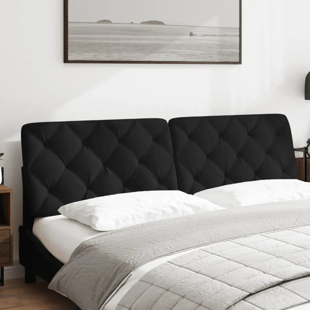 Cuscino Testiera Nero 180 cm in Velluto CFW7164977