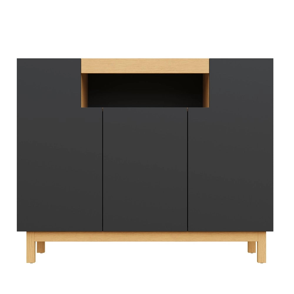 Credenza 3 Ante Multifunzionale ¨C MINIMAL ¨C Legno, Soggiorno e Sala da Pranzo