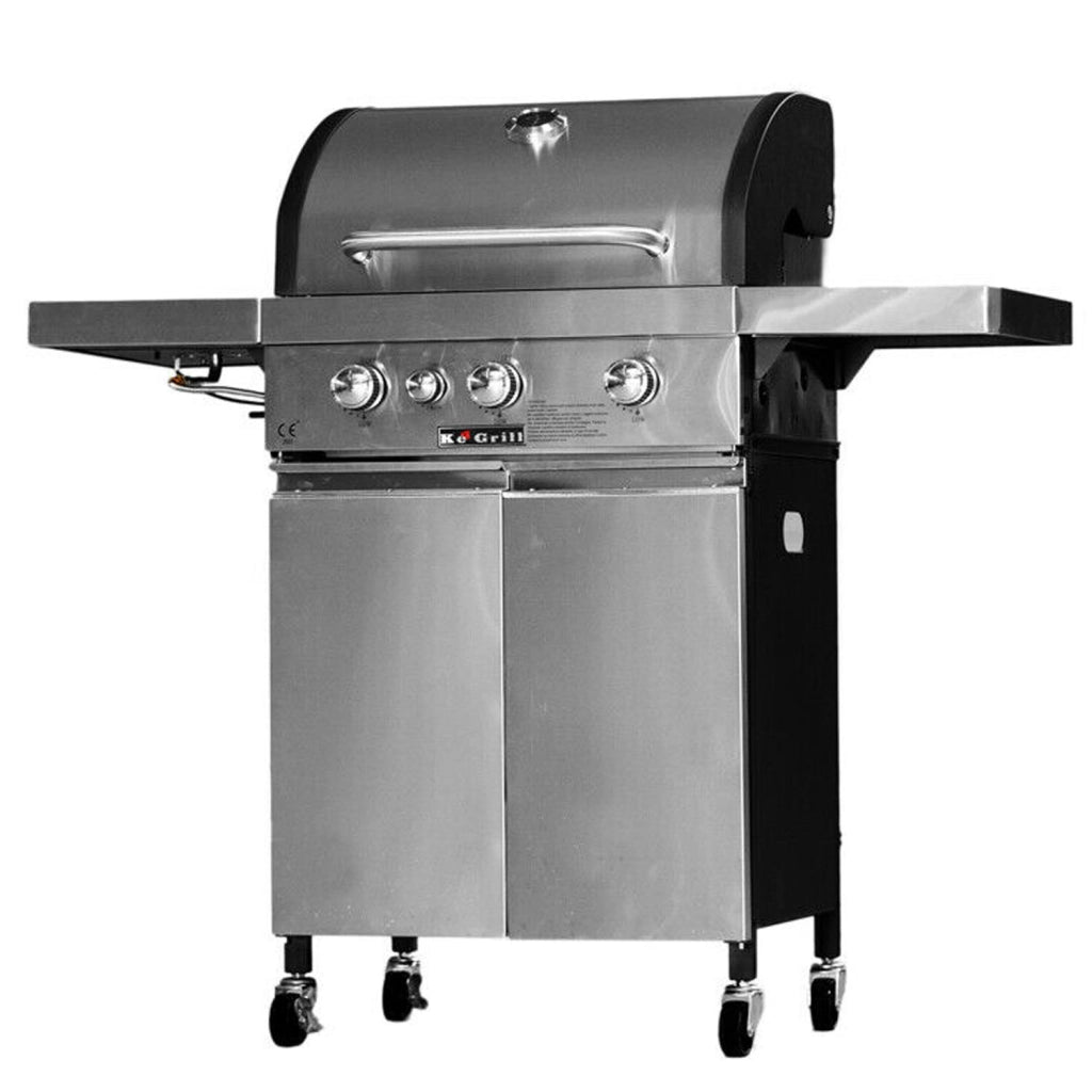 BARBECUE A GAS KE521/4 3 FUOCHI + FORNELLO