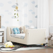 Struttura letto per bambini con testata Crema 70 x 140 cm