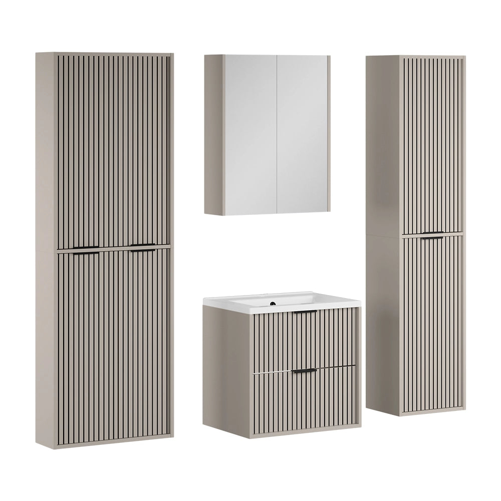 Vicco Set di mobili da bagno Cachemire 5 parti
