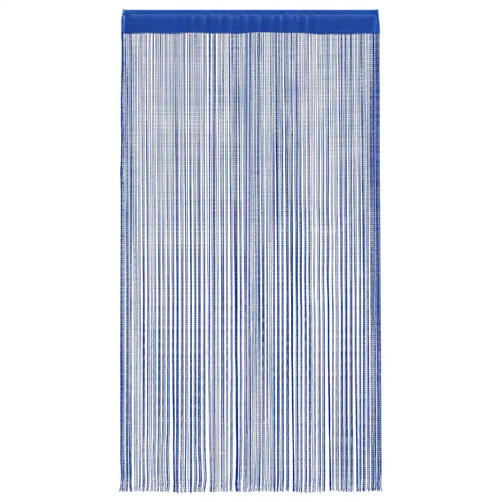 Tende a Filo 2 pz 100x250 cm Blu 132406