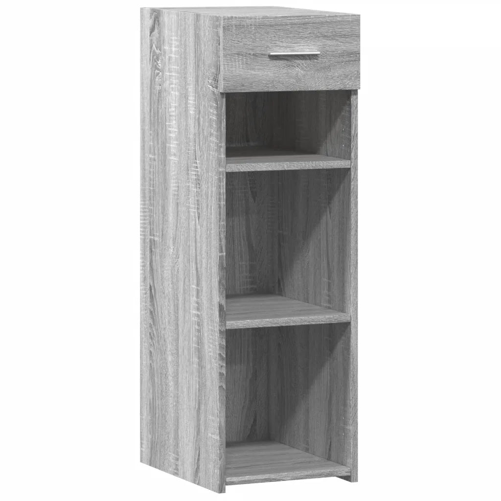 vidaXL Credenza Grigio Sonoma 30x42,5x93 cm in Legno Multistrato