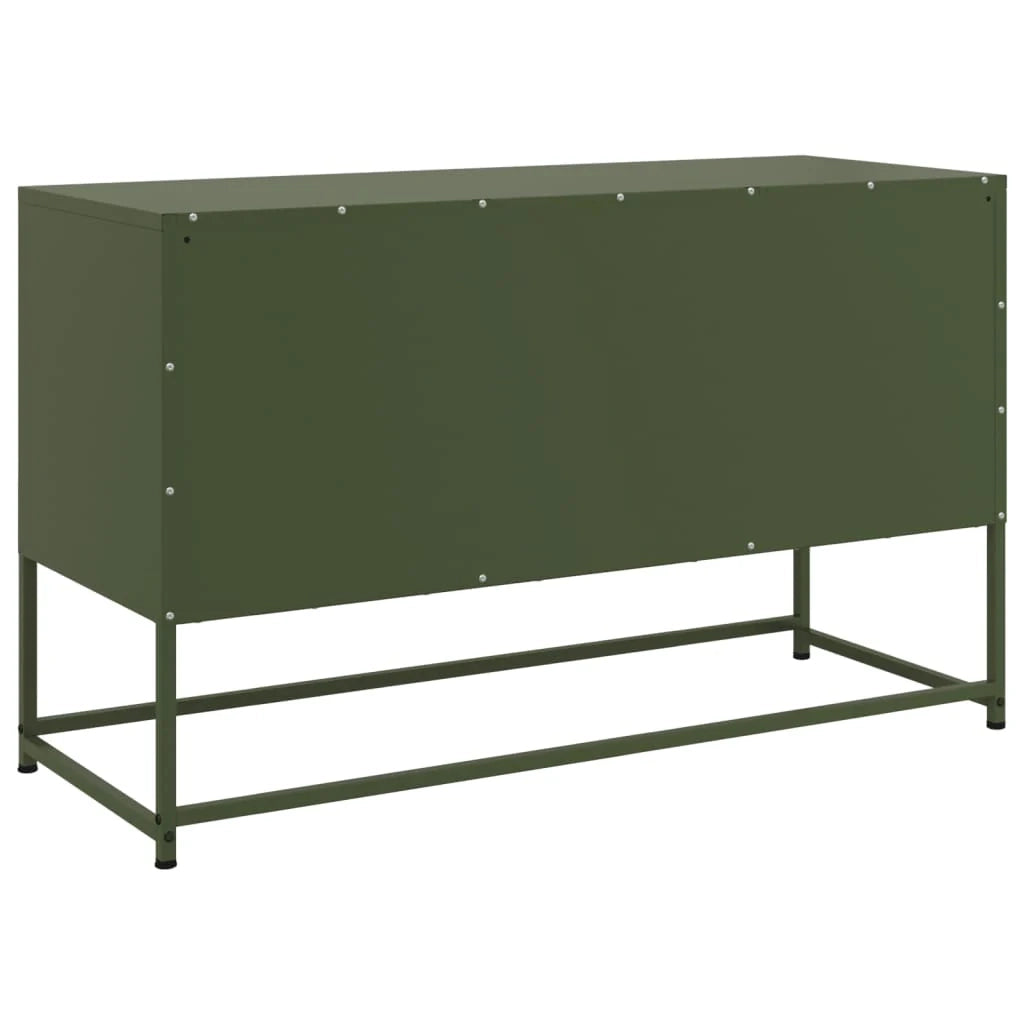 Buffet credenza cassettiera armadio mobile contenitore organizer cucina soggiorno salotto alto 36 x 39 x 107 cm acciaio bianco 02_0032438