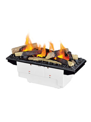 Camino elettrico da pavimento con cassetta da 600 senza riscaldamento Bianco opaco - VENA