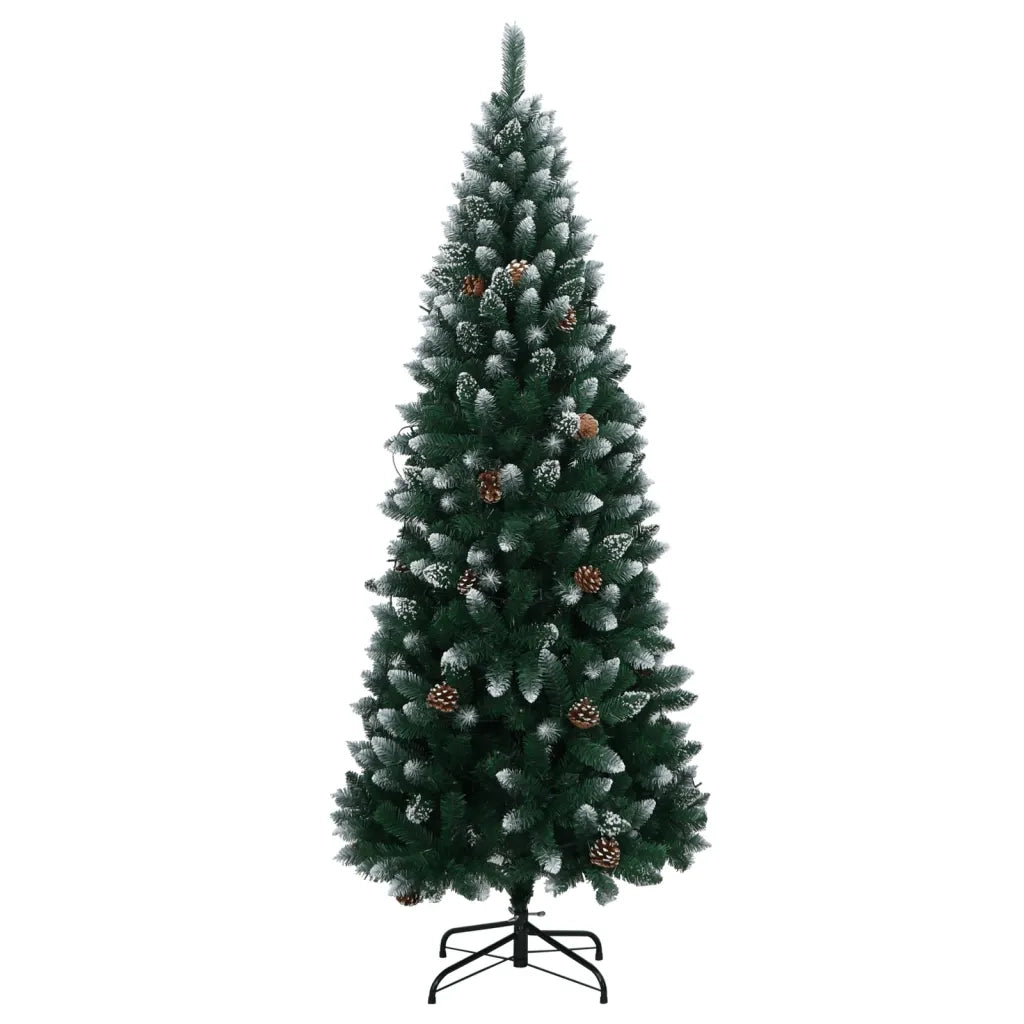 Albero di Natale Artificiale-Albero Natalizio con 150 LED 120 cm 460006