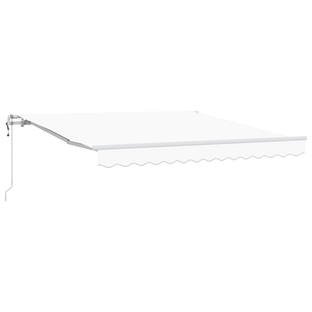 Tenda Retrattile Automatica  Bianca 350x250 cm