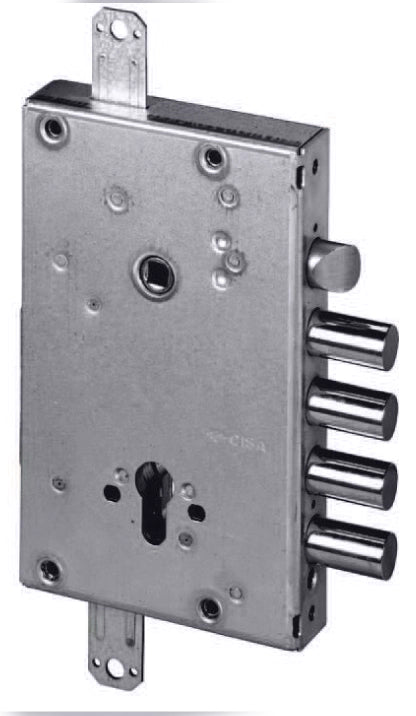 Cisa SERRATURA PORTE BLINDATE LOGO APPL. 2M+S TRIP. Art. 56415480 E.64