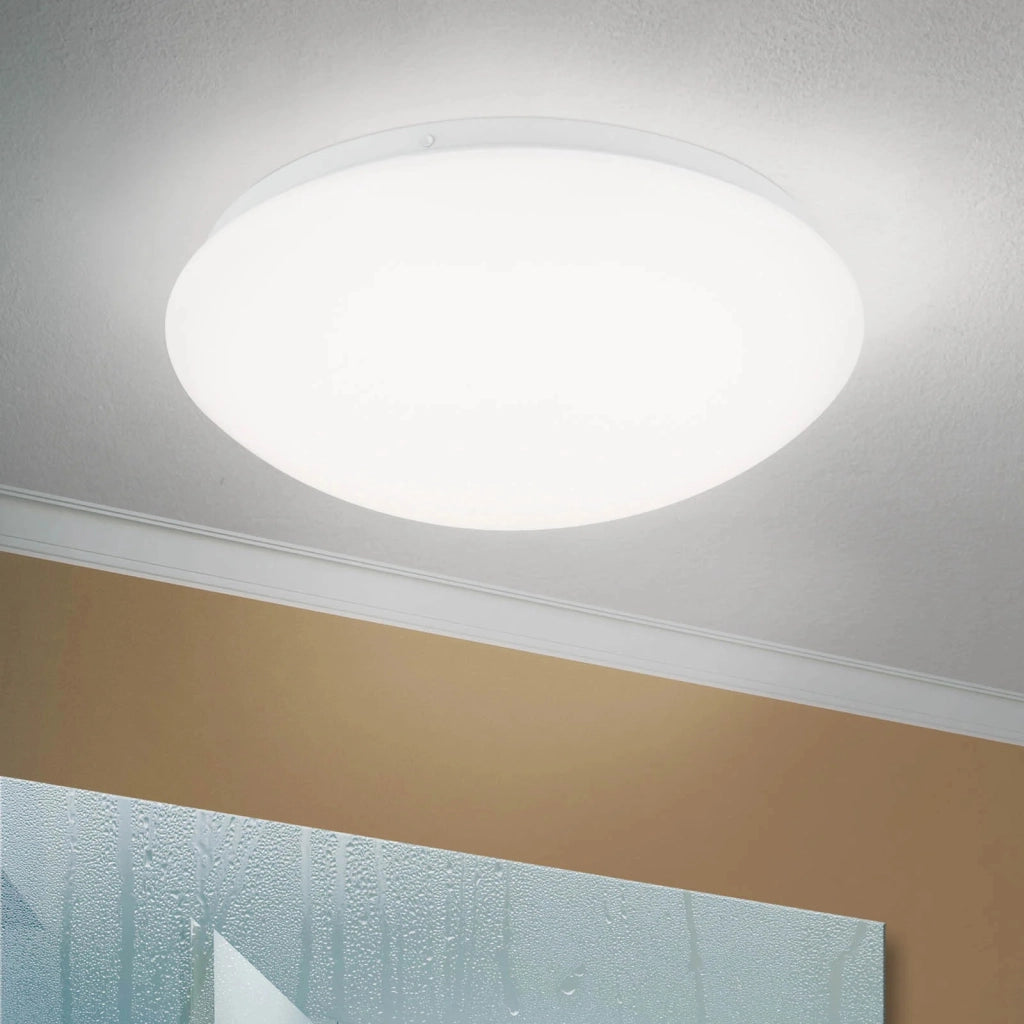 Plafoniera moderna LED CCT 36W da 3000K a 6500K lampada da soffitto parete luce camera da letto cucina ufficio 3240 lumen