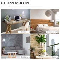 Poltrona Relax da Terra con Schienale Reclinabile fino 180°, 71x55x53.5cm, Grigio Chiaro