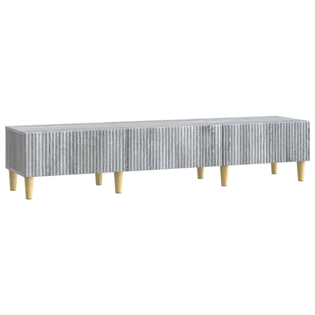 Mobile TV Grigio Sonoma 147 x 34,5 x 30 cm Legno ingegnerizzato 894711