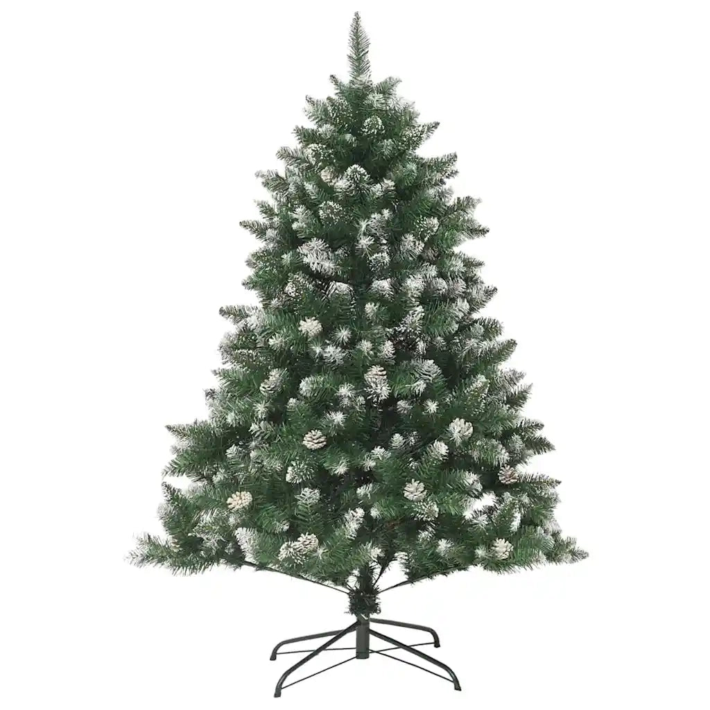 Albero di Natale artificiale con 150 LED Verde 120 cm 3395211