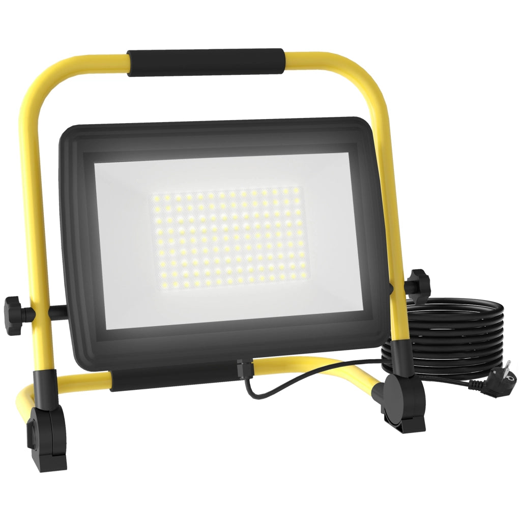 Faro LED 8500 Lumen IP65 6500K ¨C zephmum ¨C 35x20x32 cm Giallo