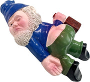 Decorazione per giardino all'aperto: figurine e statue di cera per giardino - Gatto addormentato divertente per giardini e terrazze