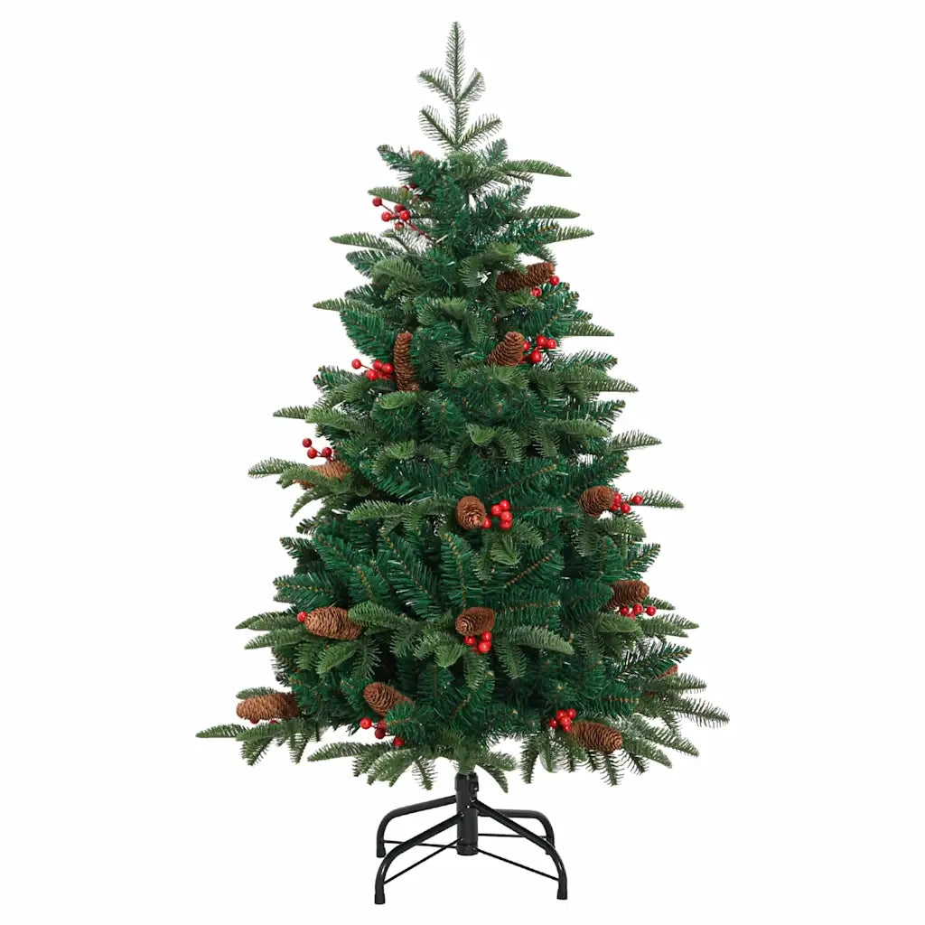 Albero di Natale artificiale con 150 LED Verde 150 cm 3395543