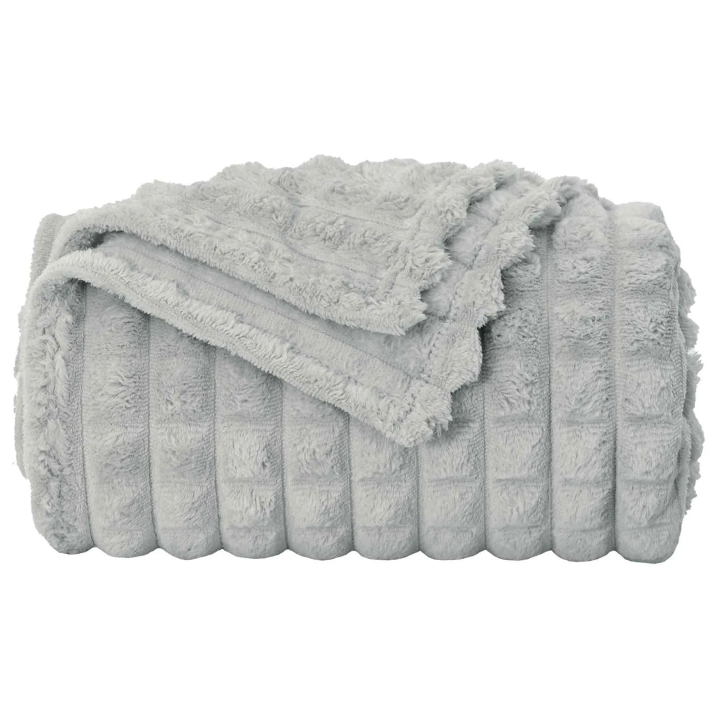 Coperta Grigio 270 x 240 cm Panno