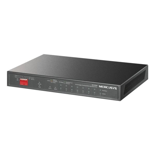 Switch 10p gigabit rack\desk 8p po 8?gigabit poe+ 2?gigabit non poe - MS110GMP