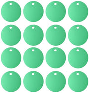Etichette in Stampa 35 mm - Lega di Alluminio - Hangers a Sfera - Etichette Vuote - Accessori per Animali di Compagnia - Stampa DIY - Etichette Adesive