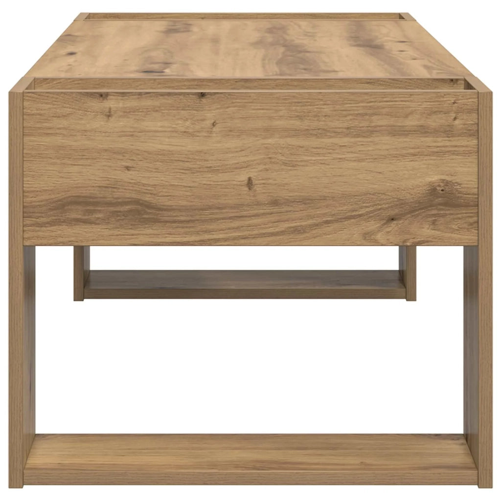 Tavolino da salotto Rovere artigianale 110 x 50 x 41 cm