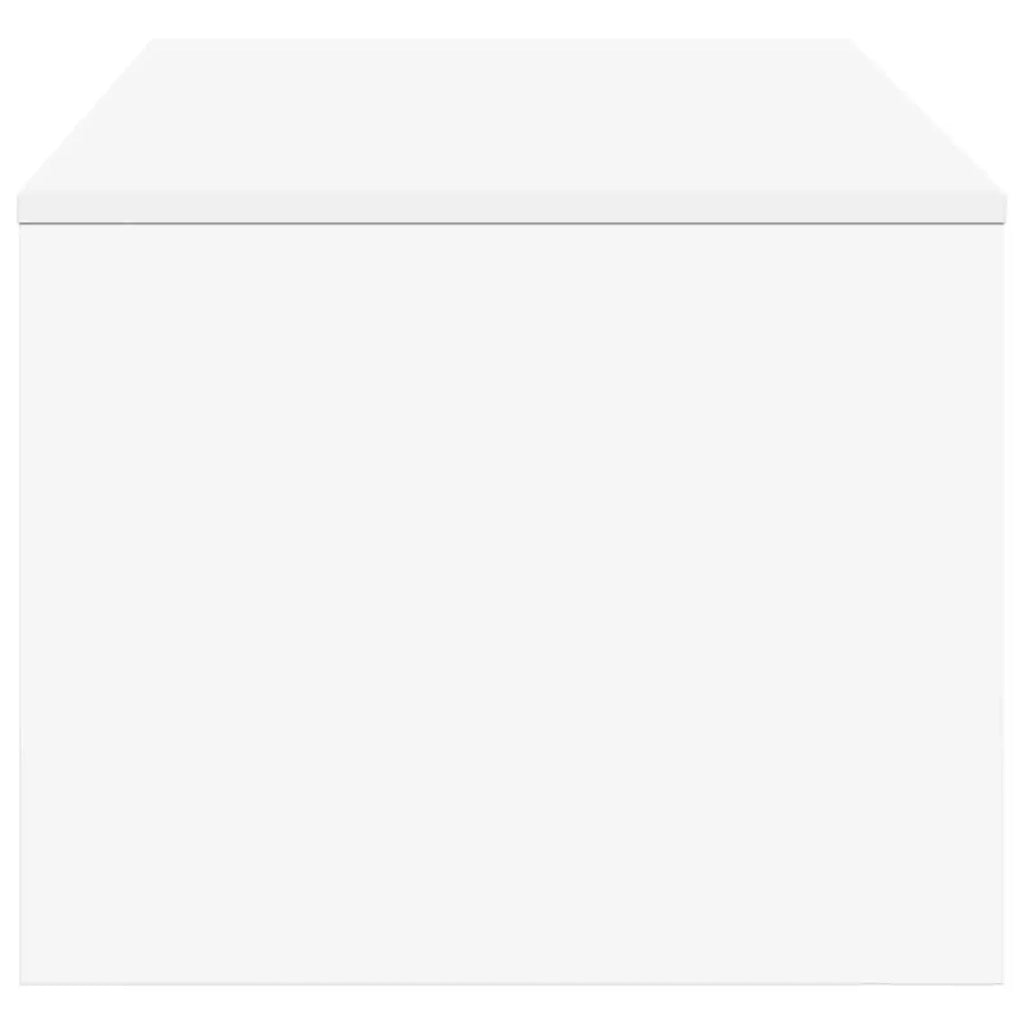 Tavolino da salotto Bianco 100 x 50 x 40 cm Legno multistrato