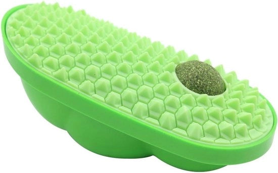 Kit di cura per gatti con spazzola a mano, spazzola per gatti e graffetta per muri - Aiuto per la prurito - Spazzola a mano con set di pettinature a forma di angolo - Accessori per animali