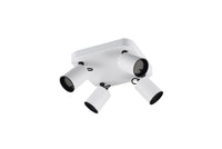 Faretto da Interno  GU10 in Metallo Bianco Opaco