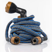 Tubo Estensibile irrigazione resistente leggero compatto 7,5 mestri Azzurro