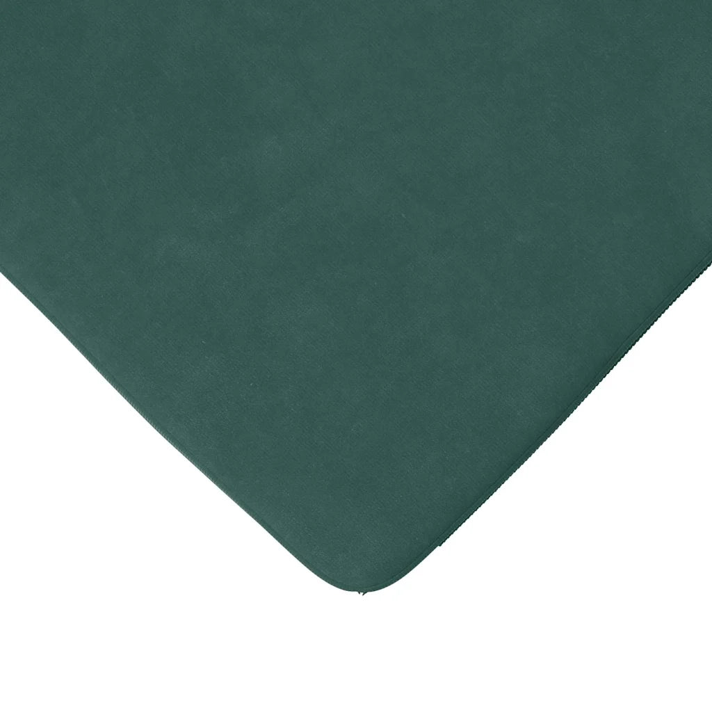 Cuscini per Seduta 4 pcs Verde Scuro 40 x 40 x 3 cm Velluto 42015208