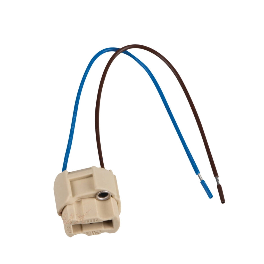 Portalampada G9 con cavo bianco per lampade Kanlux 8220