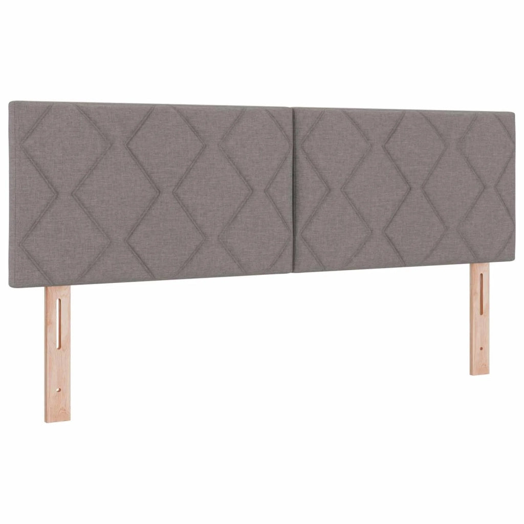 Letto con contenitore LED e materasso Tortora 140 x 200 cm 3459132