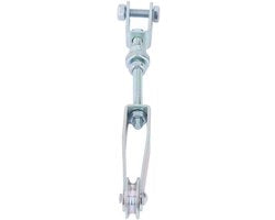 Cavo di collegamento per manuale 240mm - Kit di cavi di collegamento - Cavo di collegamento per rimorchio - Cavi di collegamento - Acciaio inossidabile - Adatto per caravan/trailers da barca