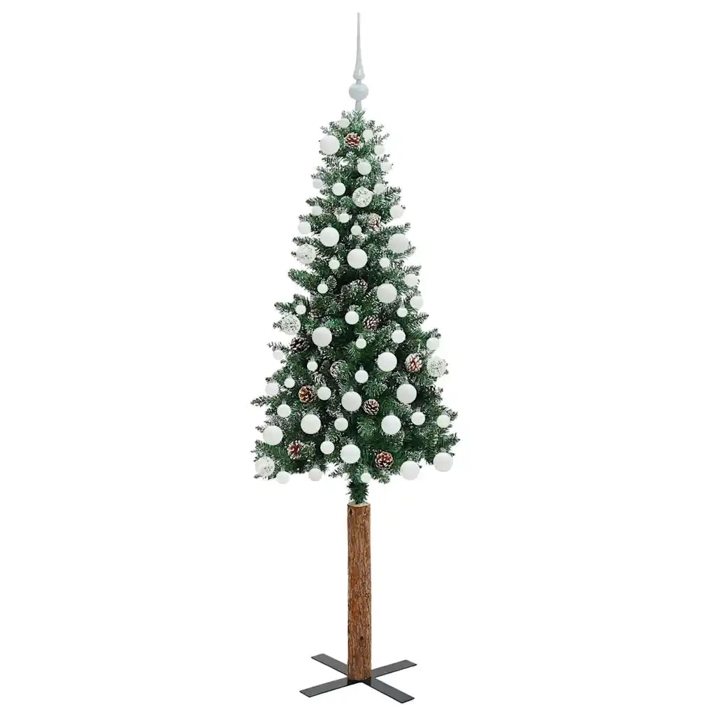 Albero di Natale snodato con 300 LED con supporto Verde 180 cm 3394902