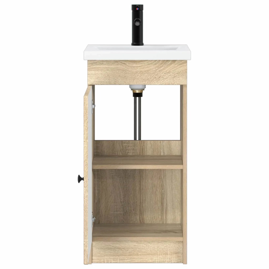 Mobile da bagno con lavabo Rovere Sonoma 42 x 40 x 84,5 cm 890056