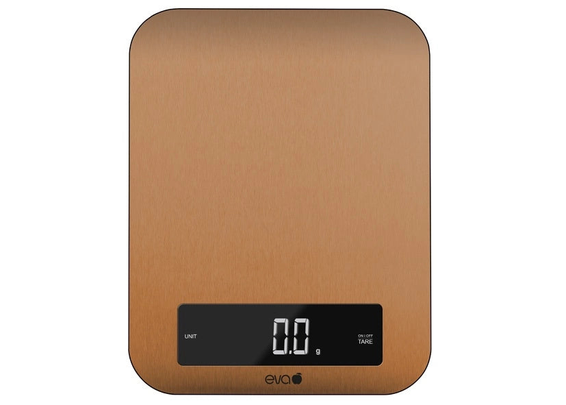 Bilancia da Cucina Digitale Color Rame 10 kg div.1 g Eva Collection