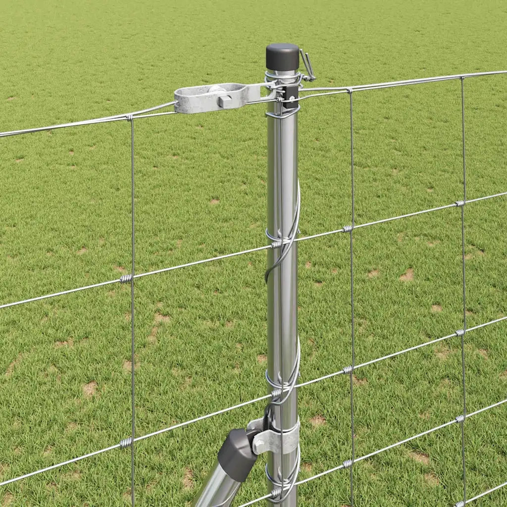 Palo della recinzione Zincato 25 x 1,6 m Acciaio 3351360